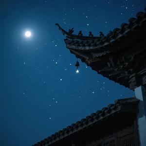 疏星挂檐角