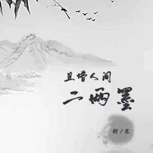 且借人间二两墨