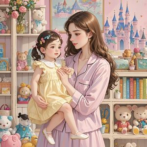 宝贝你要记住妈妈是永远爱你的！