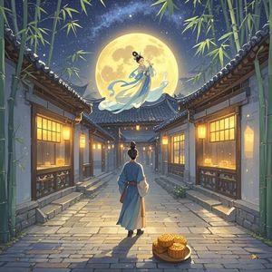 月中嫦娥-叶知春