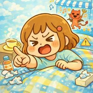 ちがうもんっ！(Nope, Not a Cold!) by 夜更カシ症候群(Night owl syndrome)