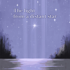 The light from a distant star