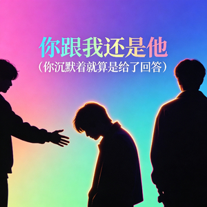 你跟我还是他 (你沉默着就算是给了回答)