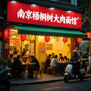 南京梧桐树大肉面馆