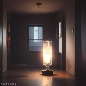 불 꺼진 작은 램프야