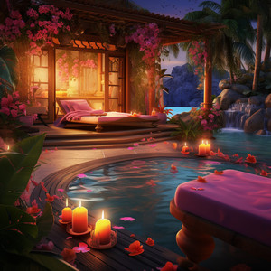 Serenity by the Spa Flames
