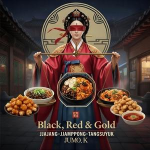 Black, Red & Gold (Jjajang‑Jjamppong‑Tangsuyuk)