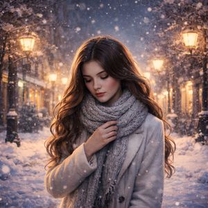 Белый снег января