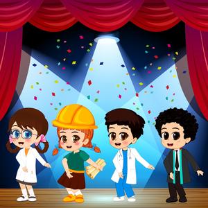 Büyüyünce ne olsam? Öğretmen-Doktorr-Mimar-Avukat