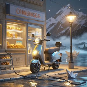 电量未满的小电动_一粒小方糖