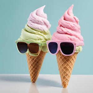 Dream of melting ice cream