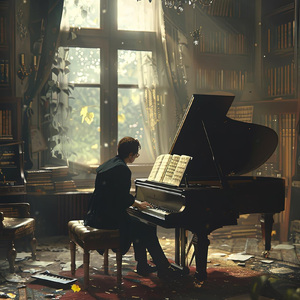 日差しの舞うカフェテラス (効果音 波音)