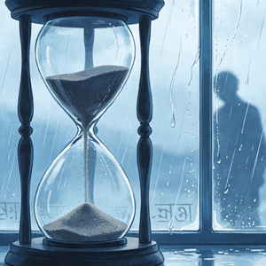玻璃雨痕