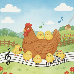 めんどりとひよっこ