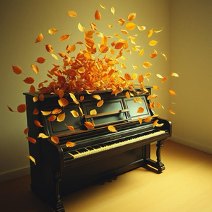 晚风吹过那条老街 (伴奏)