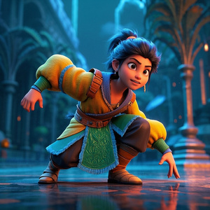 Moon Over the Empty Street