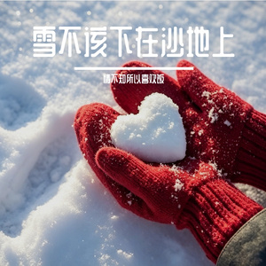 雪不该下在沙地上