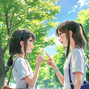 あっち向いてホイ with さくら＆おさき