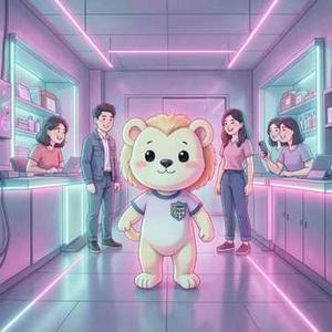 赤ちゃんライオン！ガオガオ！