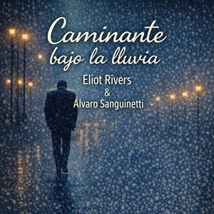 Caminante bajo la lluvia