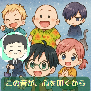 この音が、心を叩くから