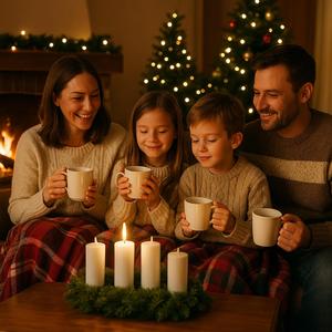 Når adventslyset tennes hjemme