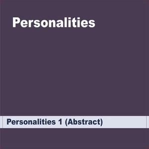 Personalities 1 (Abstract) (Original)