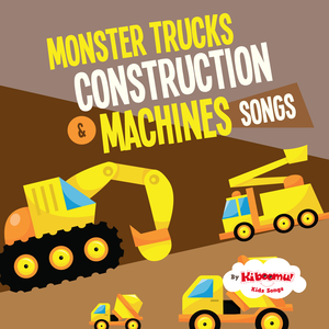 Monster Truck Car Wash / Yellow, Red, Blue