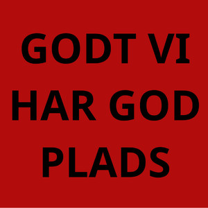 Godt vi har god plads