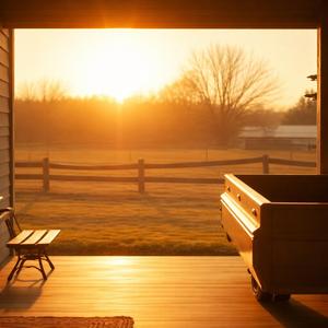 Morning comes easy here