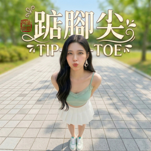 踮脚尖