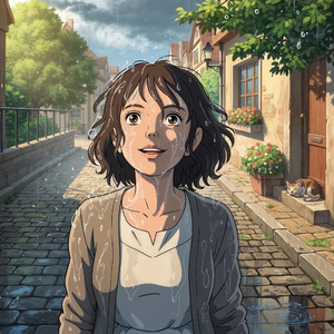 雨上がり