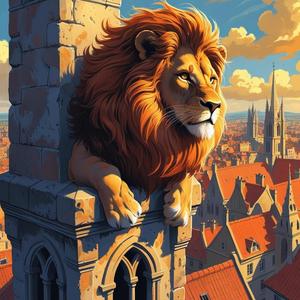 Le lion du beffroi