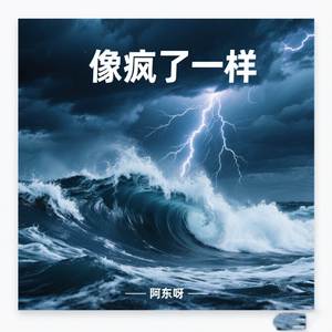像疯了一样