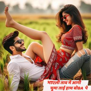 भाएली ताव में आगी घुमा ताई हाथ बोBA पे