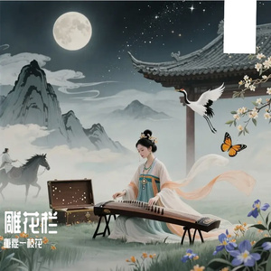 雕花栏