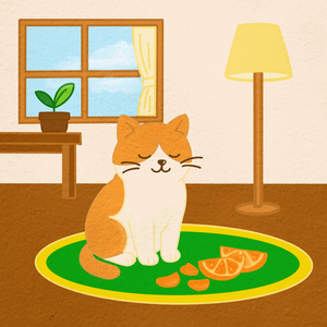고양이와 귤의 대화