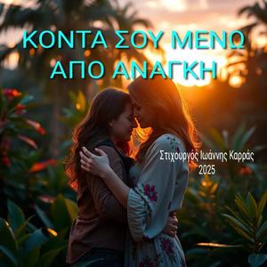 ΚΟΝΤΑ ΣΟΥ ΜΕΝΩ ΑΠΟ ΑΝΑΓΚΗ