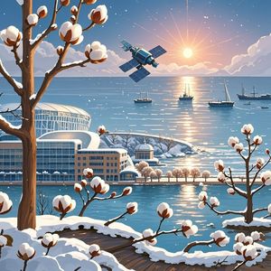 明德湖畔的冬天-段海龙