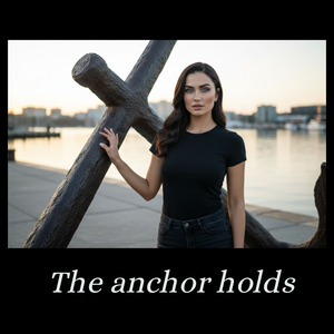 The anchor holds