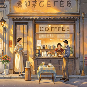 街角的时光笔记-拿闪光灯的Chef