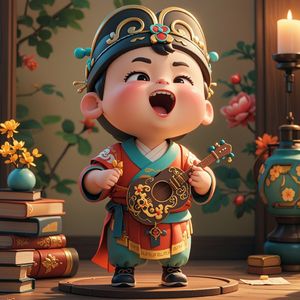 国学成语儿歌《世外桃源》