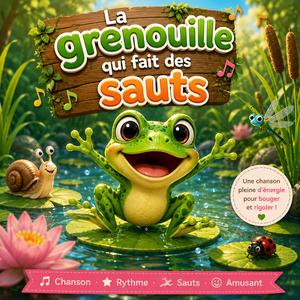 La grenouille qui fait des sauts