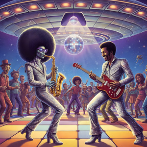 オープンコンタクトに来た宇宙人はファンク好き