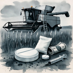 Поле наркотик