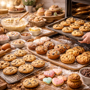 甘い午後のキッチン