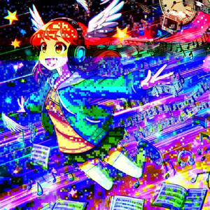 the lit one