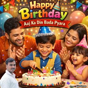happy birthday Aaj ka din bada pyara