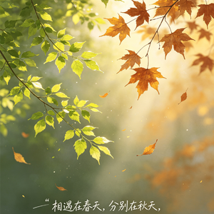 隔季的树叶