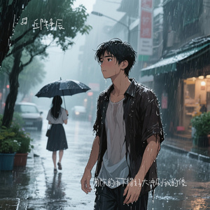 那天的雨下得好大冲刷我的傻